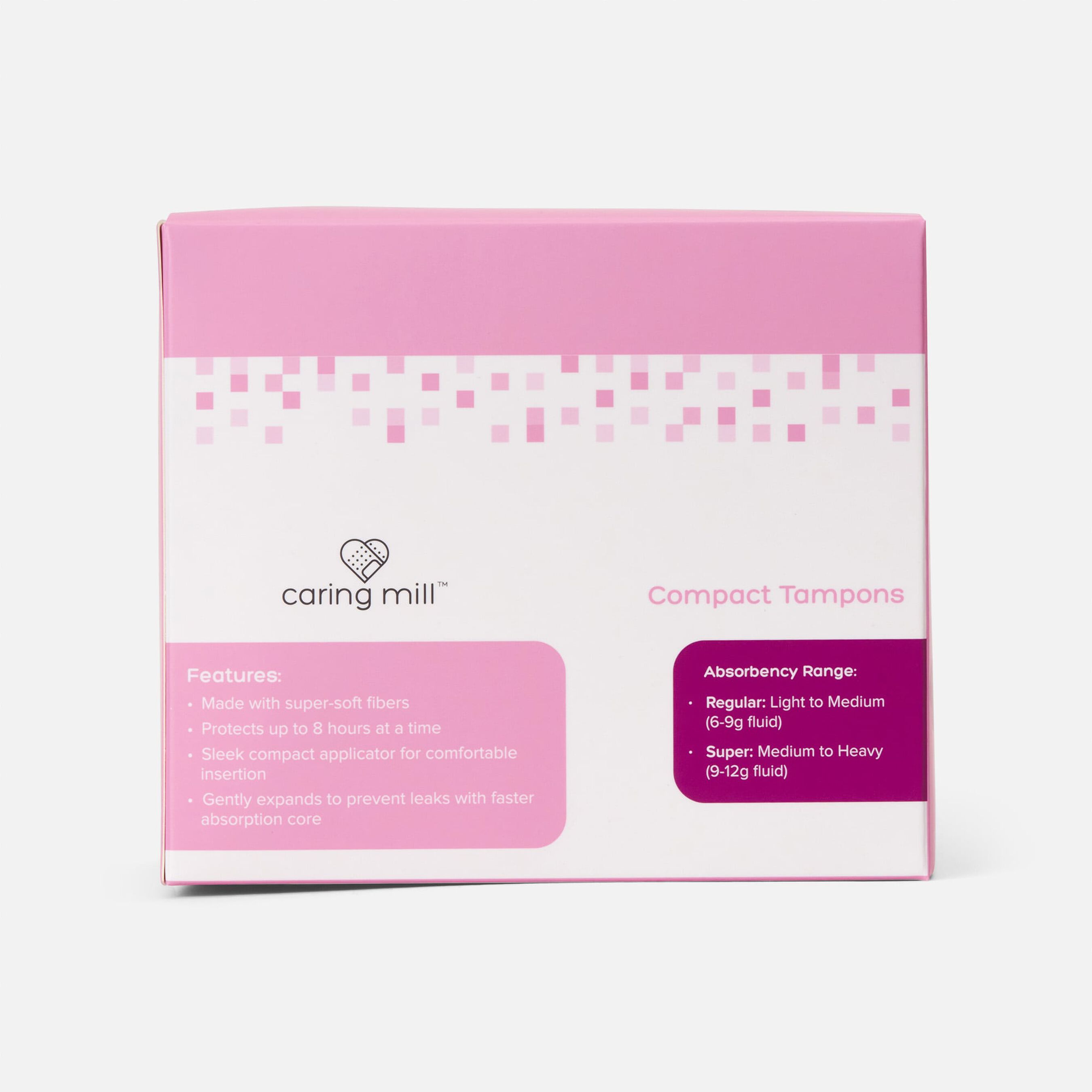 FSA Eligible Caring Mill™ Super Compact Tampons, 32 ct. FSA Store
