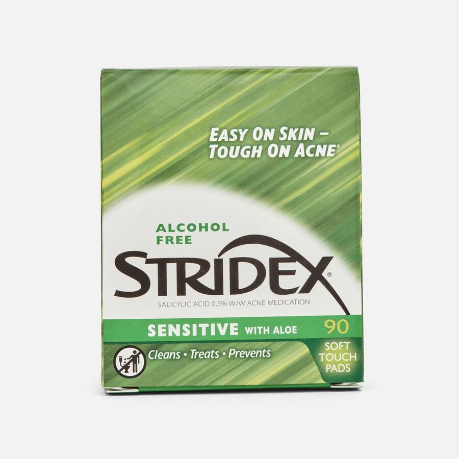 Stridex Medicated Pads Sensitive, 90 ct., , large image number 0