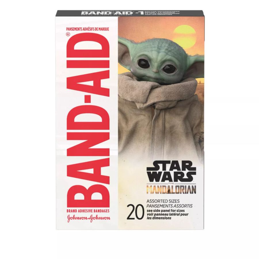 BAND-AID&reg; Mandalorian Adhesive Bandage, 20 ct., , large image number 1