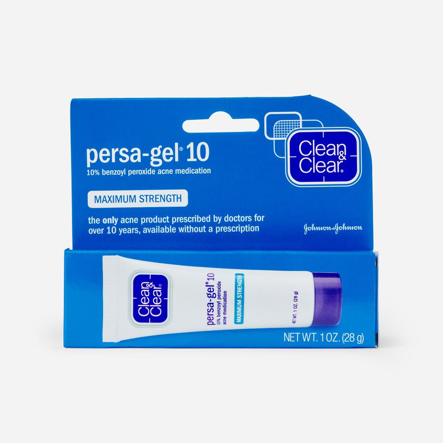 Clean & Clear Persa-Gel 10 Acne Medication With Benzoyl Peroxide, , large image number 0