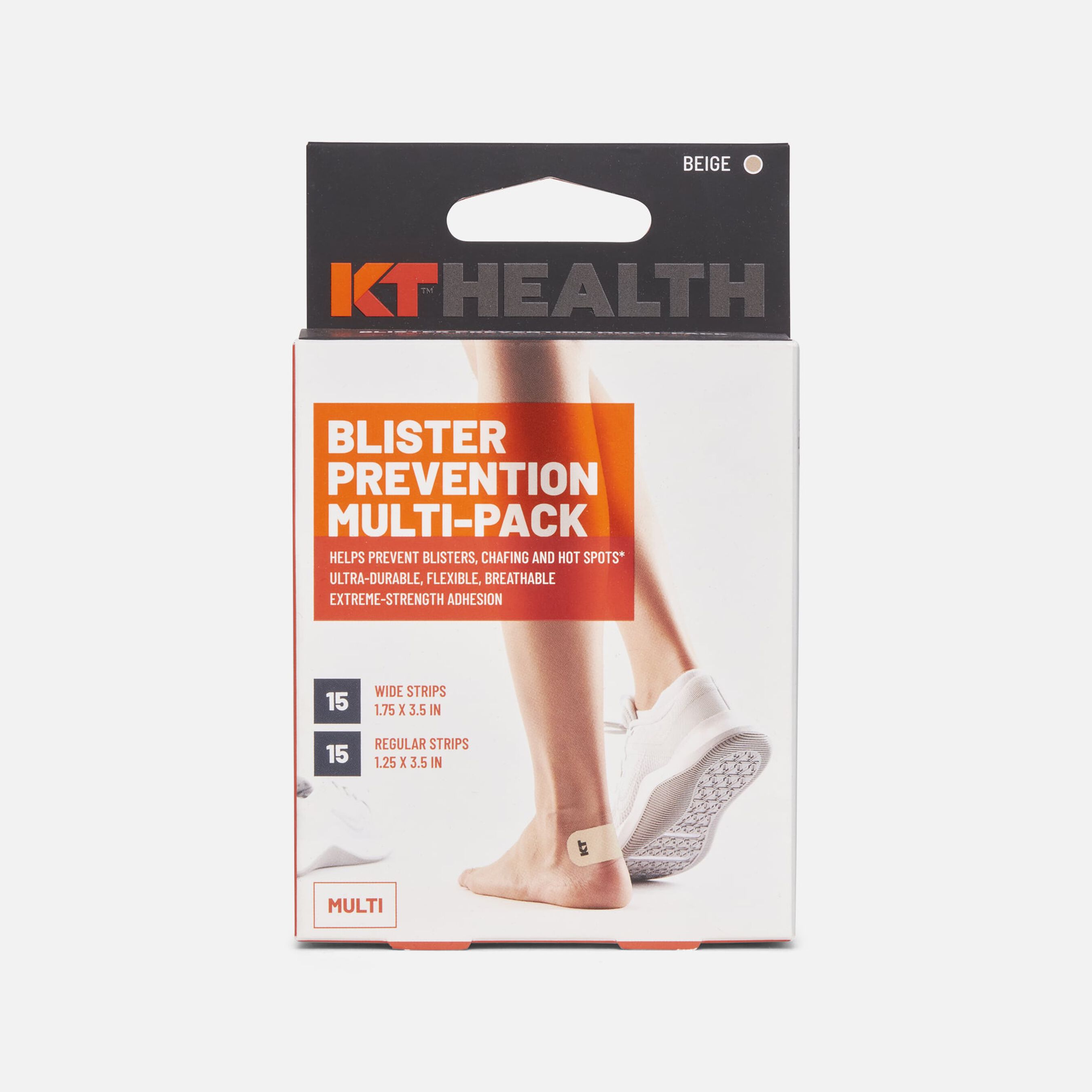 FSA Eligible KT Tape Blister Prevention Tape, Beige MultiPack, 30 ct