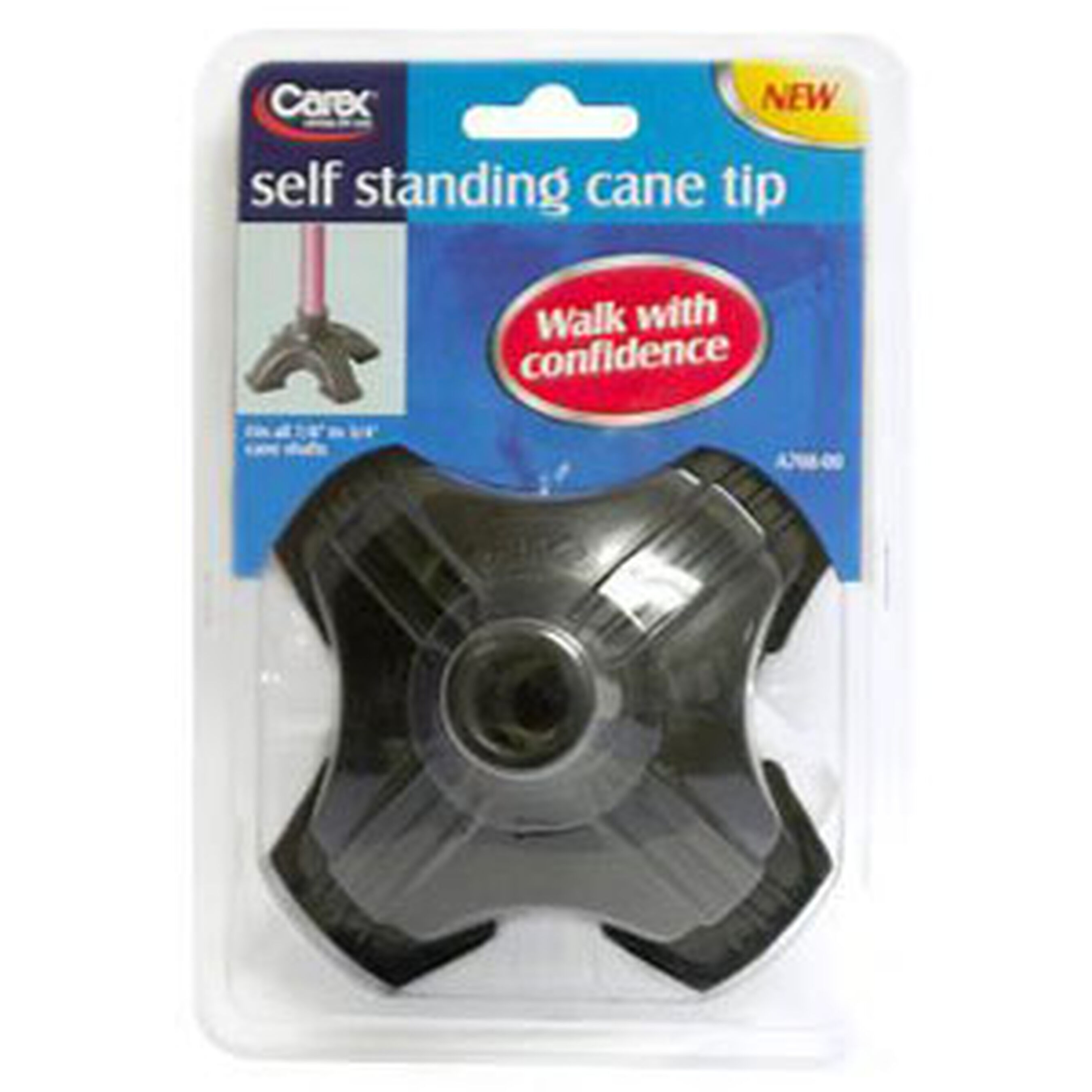 Carex self standing cane tip