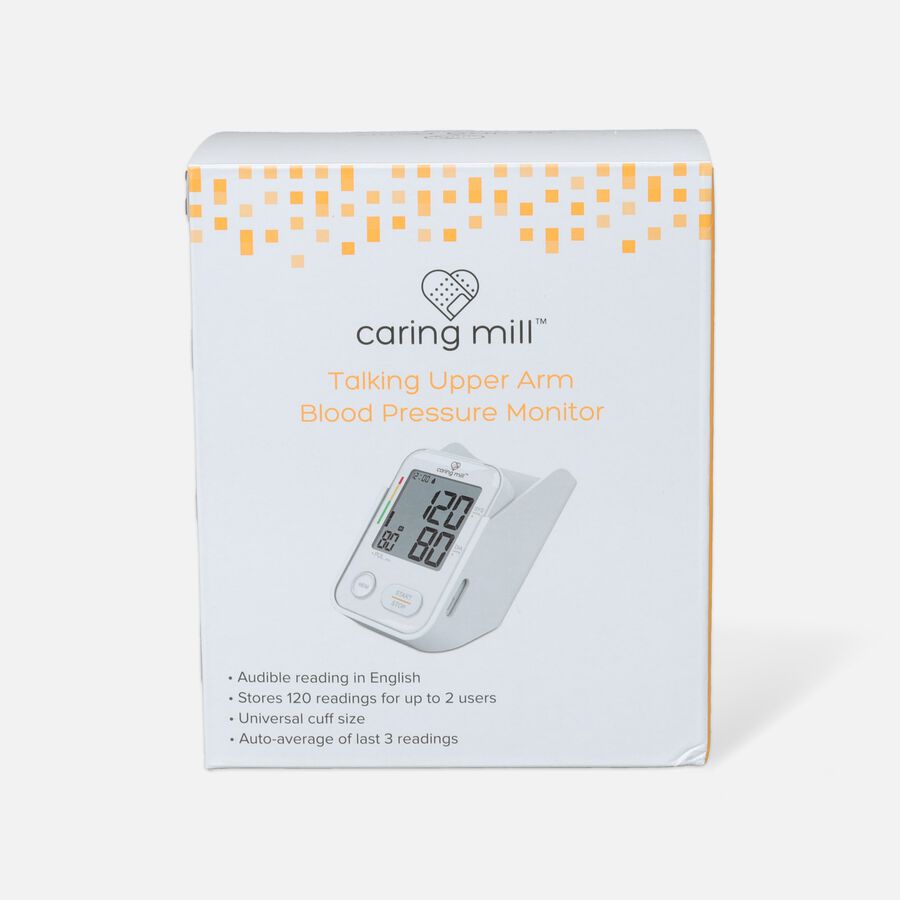 Caring Mill® Talking Upper Arm BP Monitor, , large image number 1