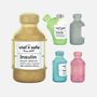Vial Safe Insulin Vial Protector, Size Short, Glitter Multi-Color, 5-Pack, , large image number 0