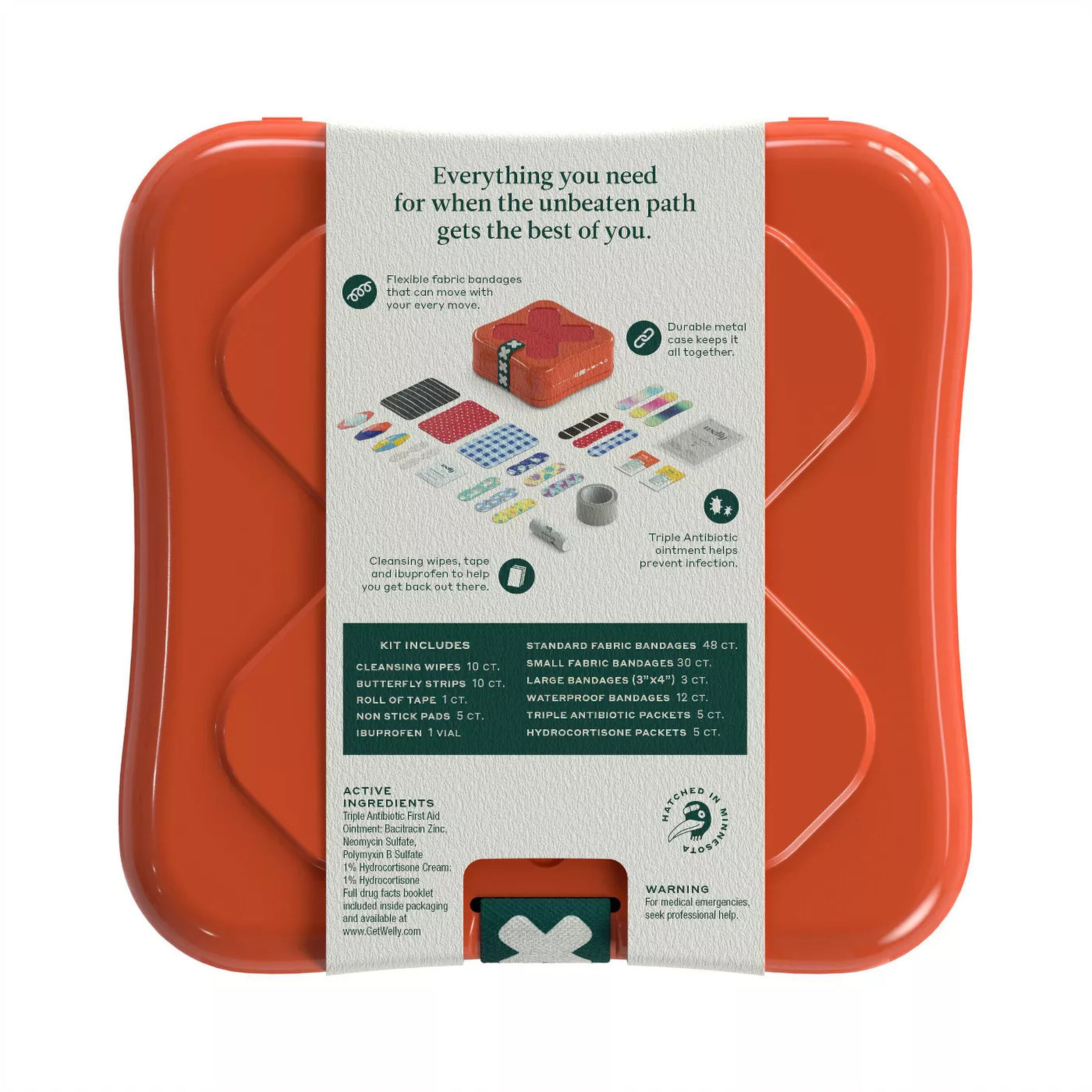 Welly First Aid Kit 130ct.