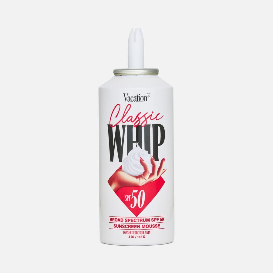 Vacation Classic Whip Sunscreen Mousse, SPF 50, 4 oz., , large image number 2