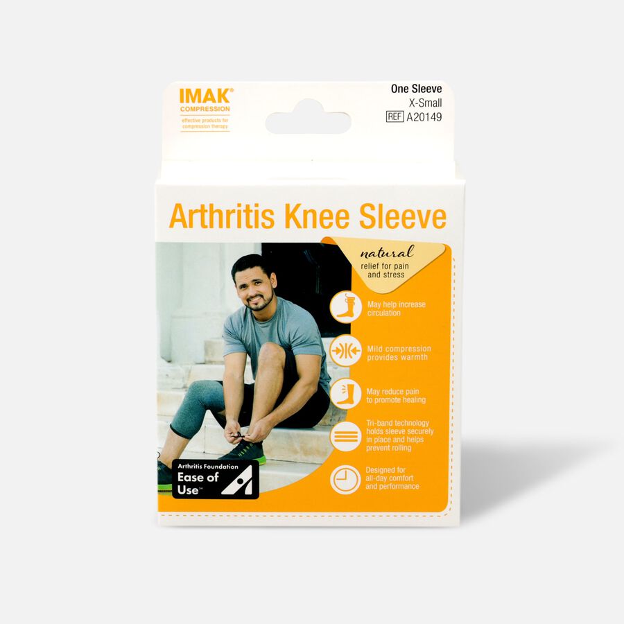 IMAK Compression Arthritis Knee Sleeve, , large image number 0