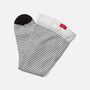 VIM & VIGR Cotton Compression Socks, Pinstripe, Cream and Black, 30-40 mmHg, , large image number 5