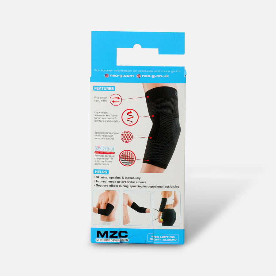 Neo G Airflow Elbow Support, Black, Medium, , large image number 1