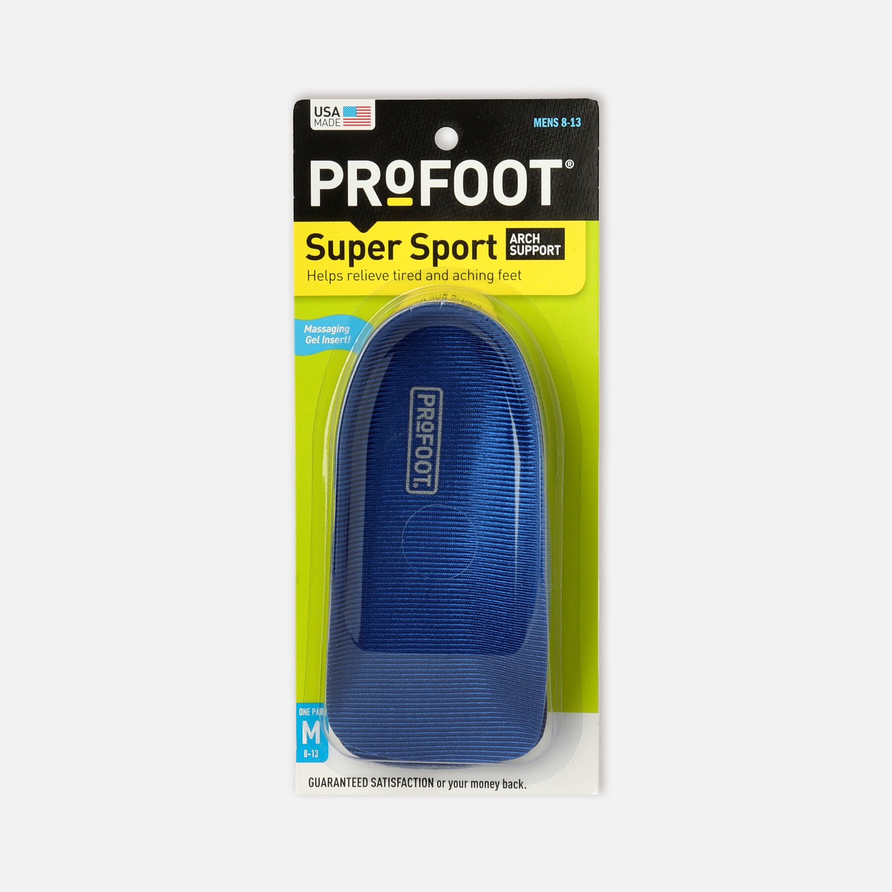 FSA Eligible Profoot Care Super Sport Arch Support, Men's, 2 ct. FSA Store