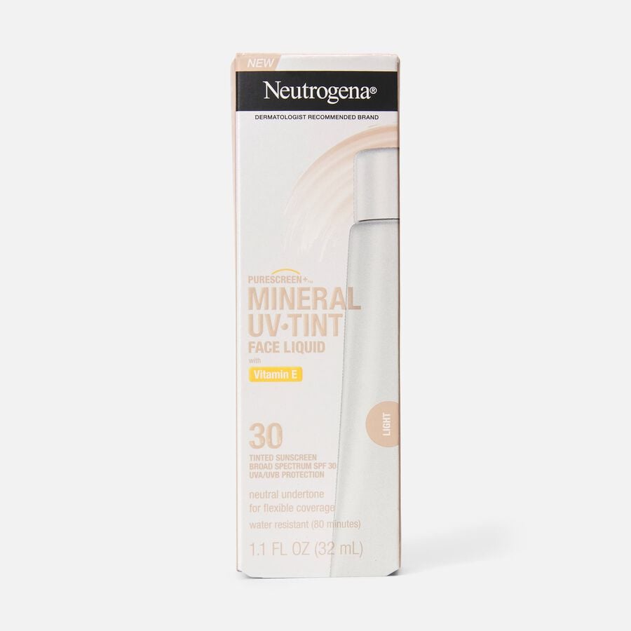 Neutrogena UV TINT Mineral Lotion, SPF 30 Light, 1.1 oz., Light, large image number 1