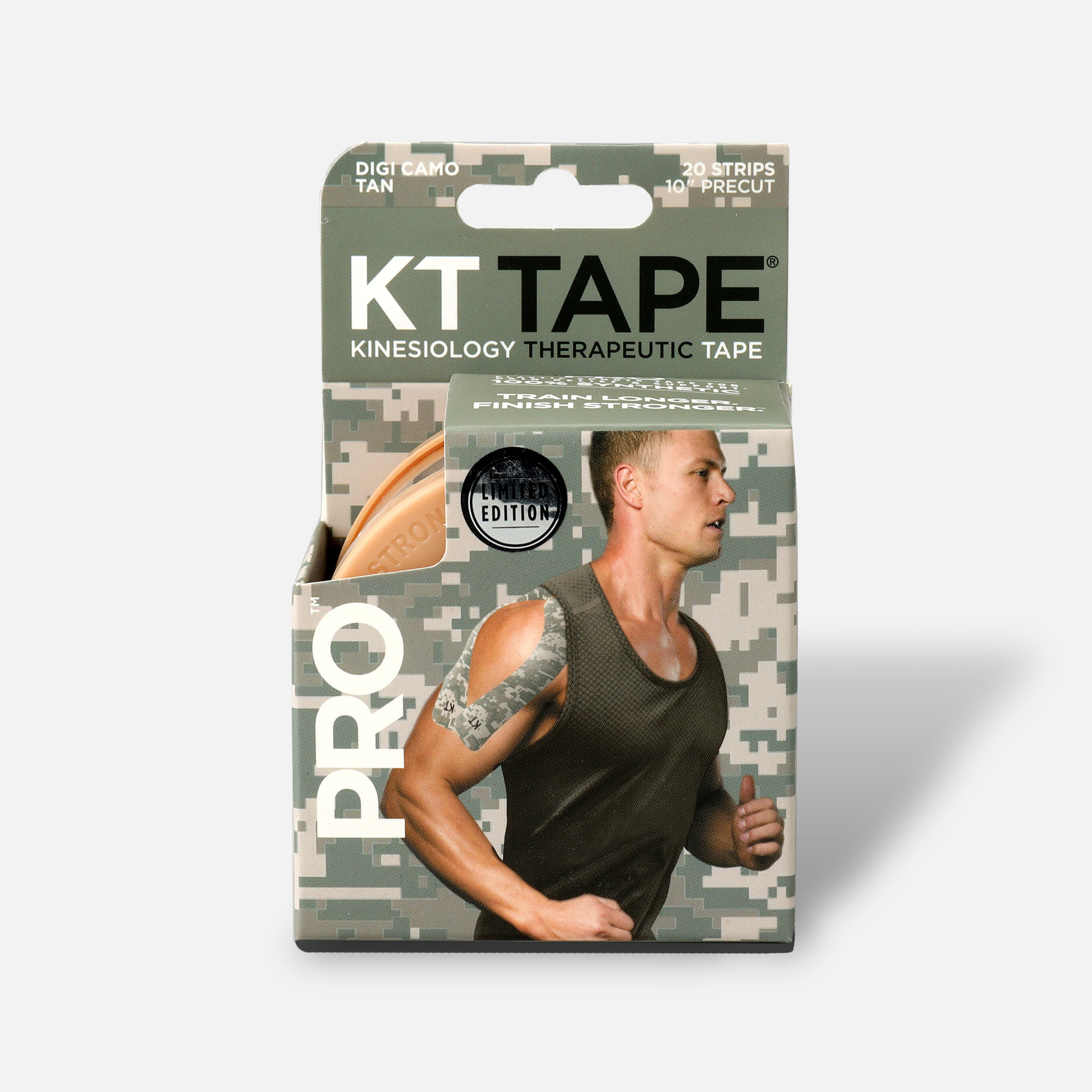 KT Tape Pro, 20 2"x10" strips