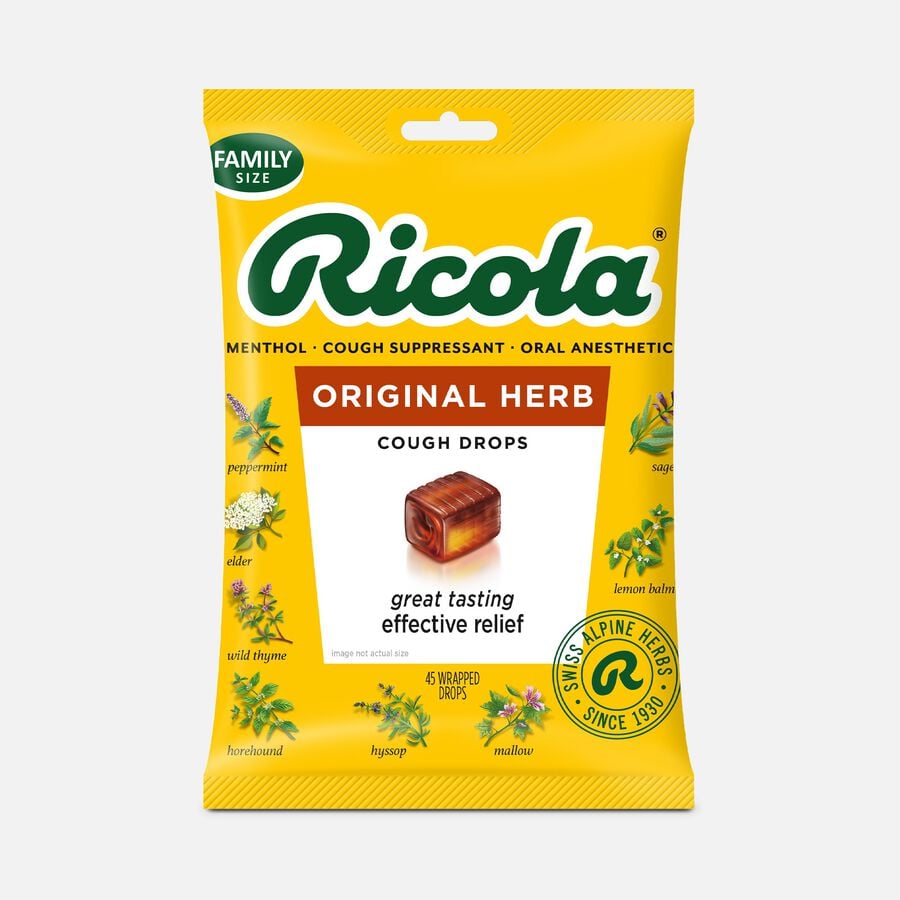 Ricola Original Herb Cough Drops, 45 ct., , large image number 0