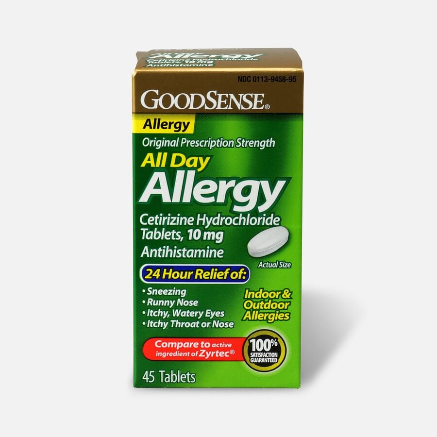 GoodSense® All Day Allergy Relief, Cetirizine HCl Tablets 10 mg, , large image number 2