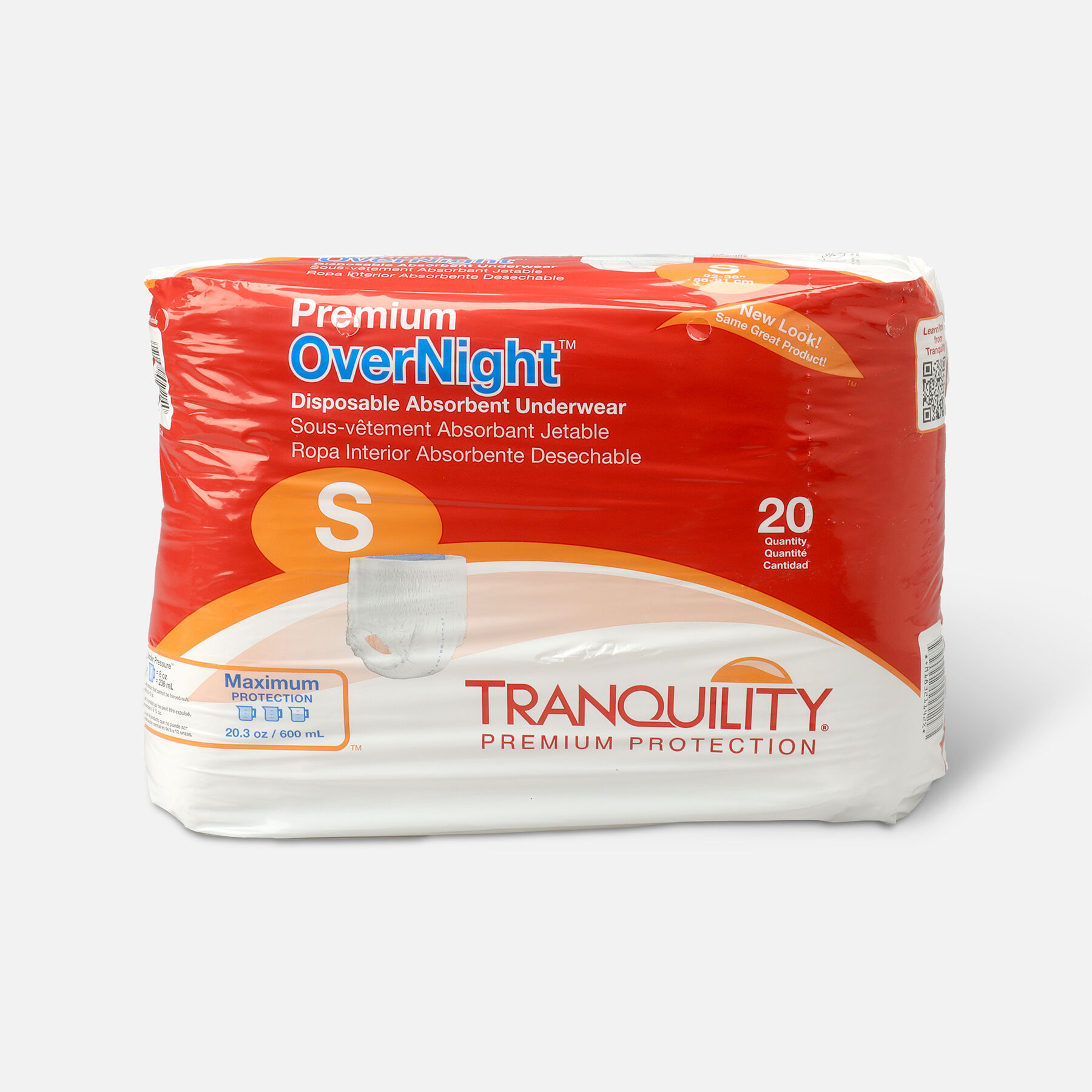 FSA Eligible Tranquility Premium OverNight Disposable Underwear