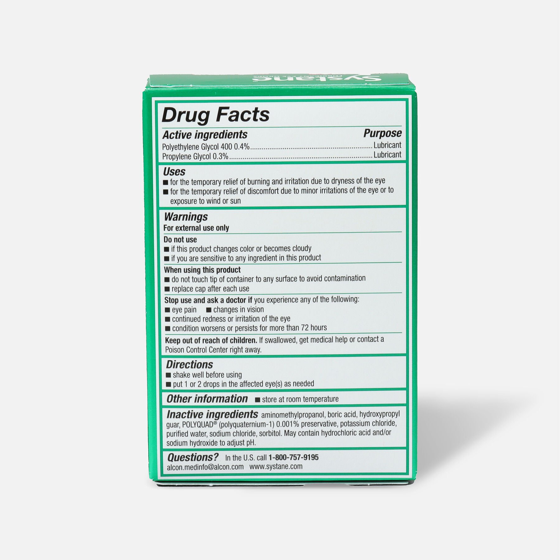 FSA Eligible Systane Ultra Lubricating Eye Drops, 4 mL, Twin Pack FSA