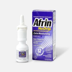 Afrin No Drip 12 Hour Pump Mist, Extra Moisturizing, .5 fl oz.