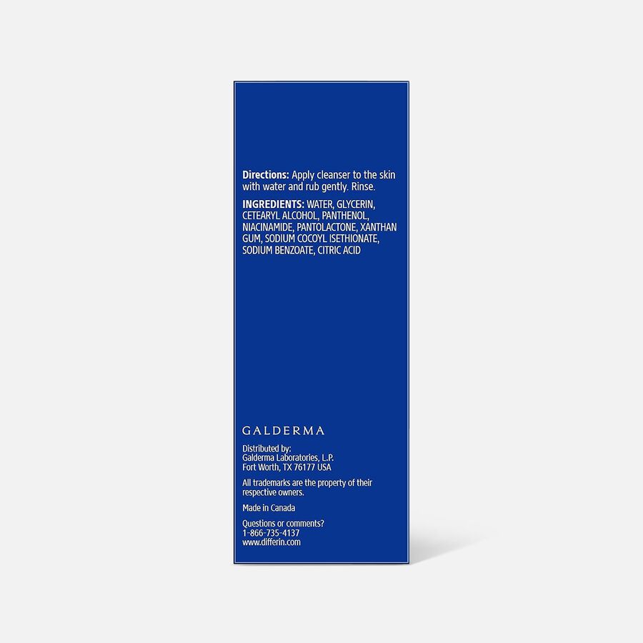 Differin Gentle Cleanser, 4 oz., , large image number 1