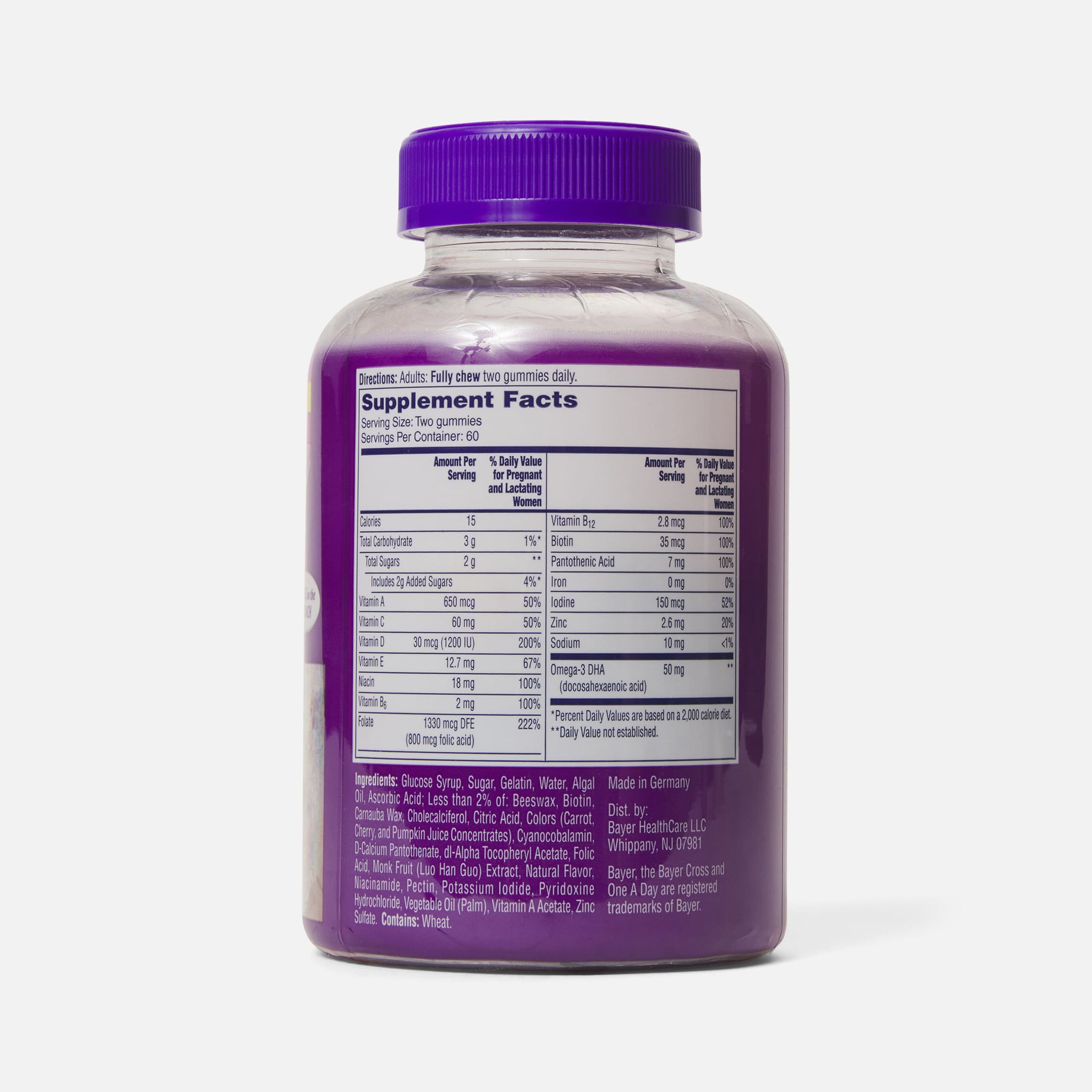 FSA Eligible One A Day Prenatal Gummies, 120 ct. FSA Store