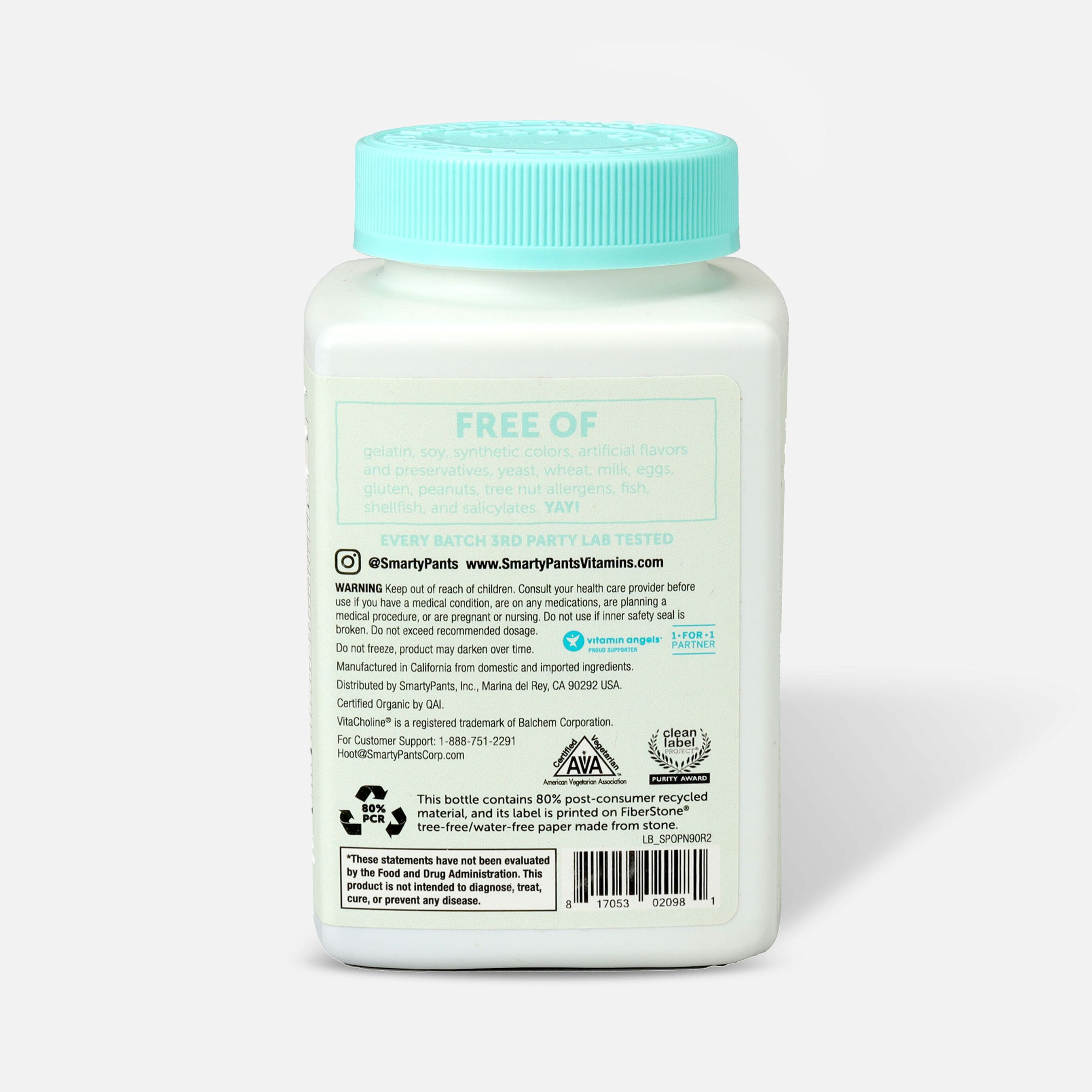 FSA Eligible SmartyPants Organic Prenatal Gummy Vitamins, 90 ct. FSA