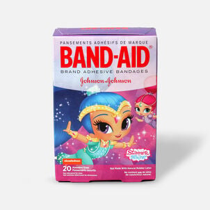 BandAid Adhesive Assorted Bandages Nickelodeon Shimmer and Shine 20 ct