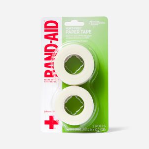 BandAid HurtFree Paper Tape 1in x 10yds  2 ct