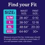 Because Overnight Plus Bladder Control Underwear, , large image number 3