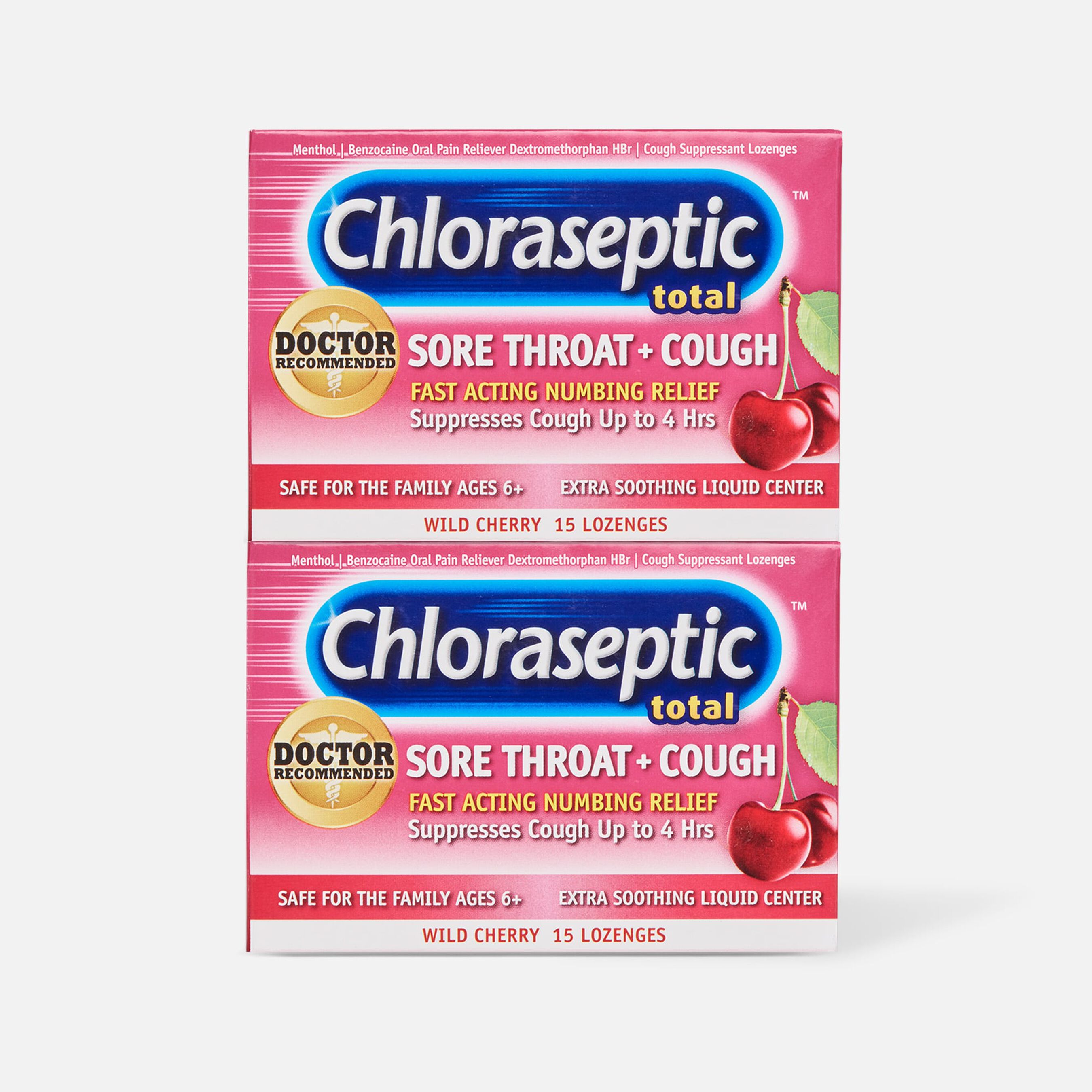 FSA Eligible Chloraseptic Total, Wild Cherry, Sore Throat and Cough