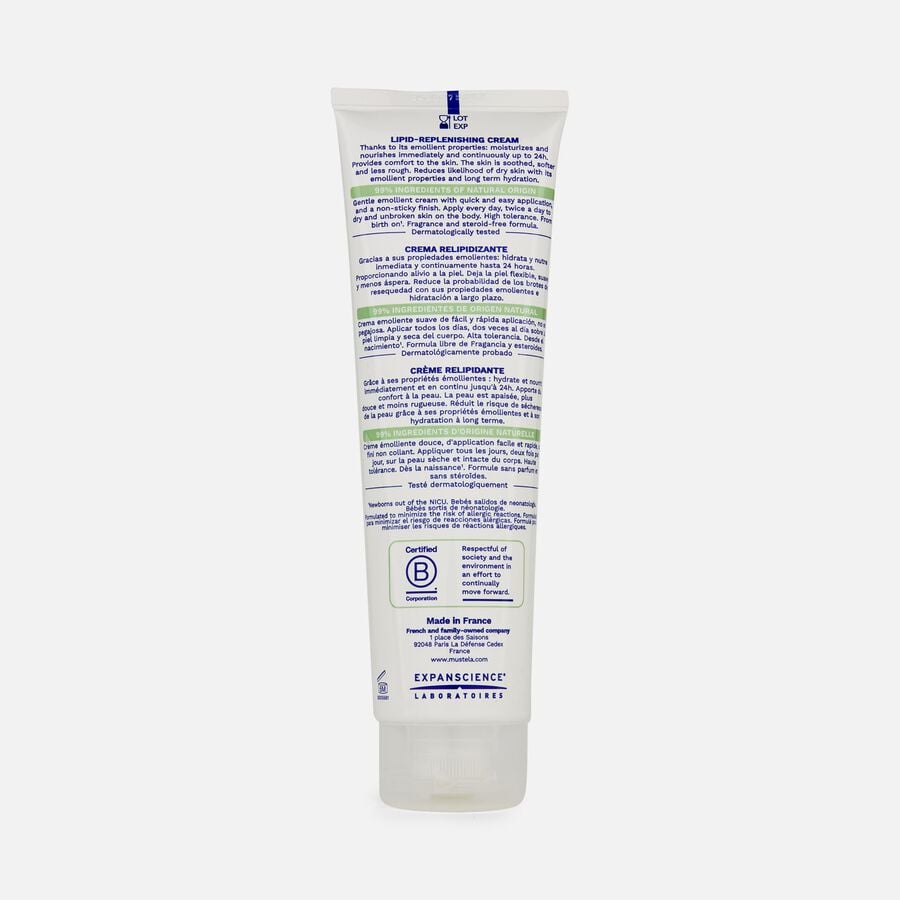 Mustela Stelatopia+ Lipid-Replenishing Cream, 5.07 fl oz., , large image number 1
