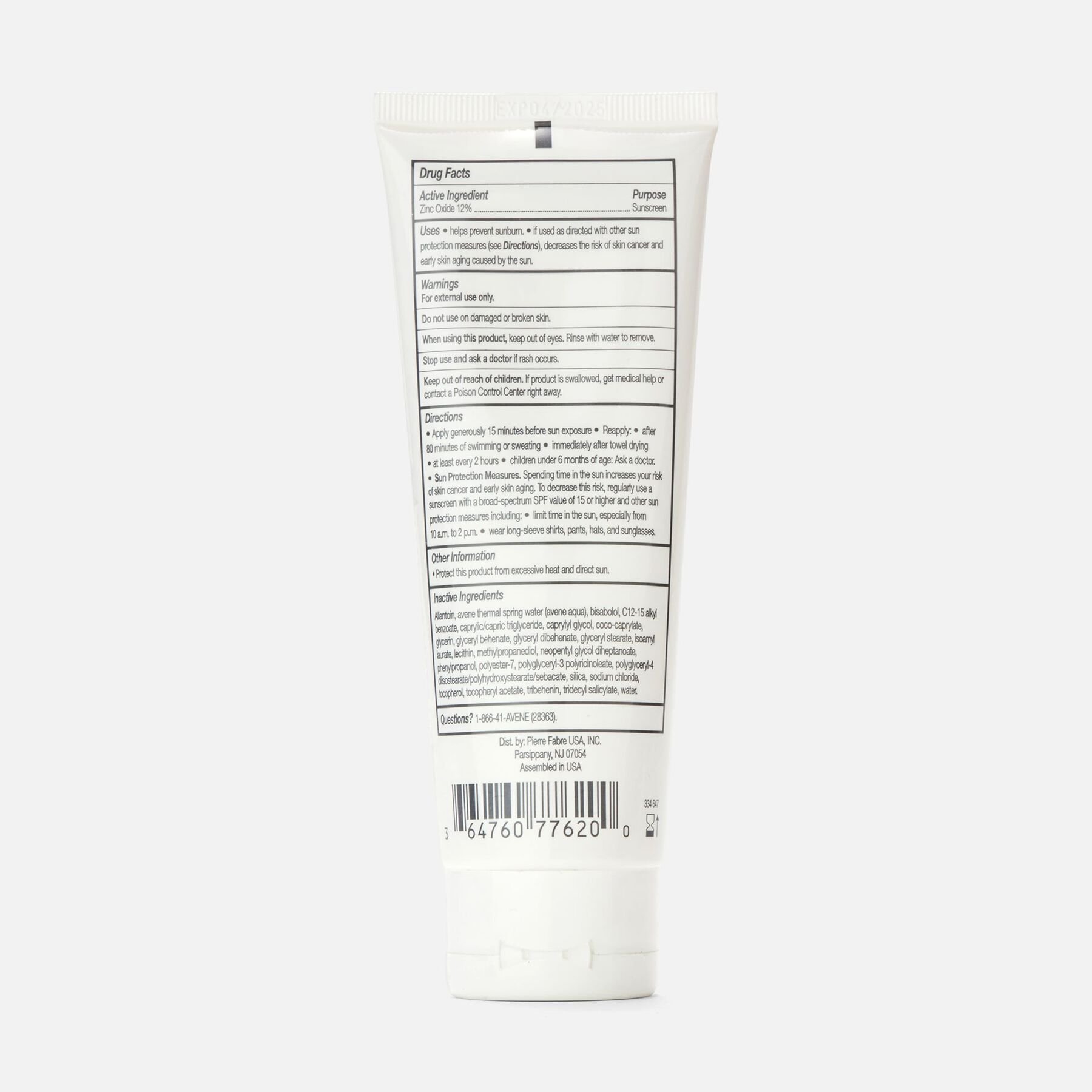 FSA Eligible Avène Mineral Sunscreen Face & Body Lotion FSA Store