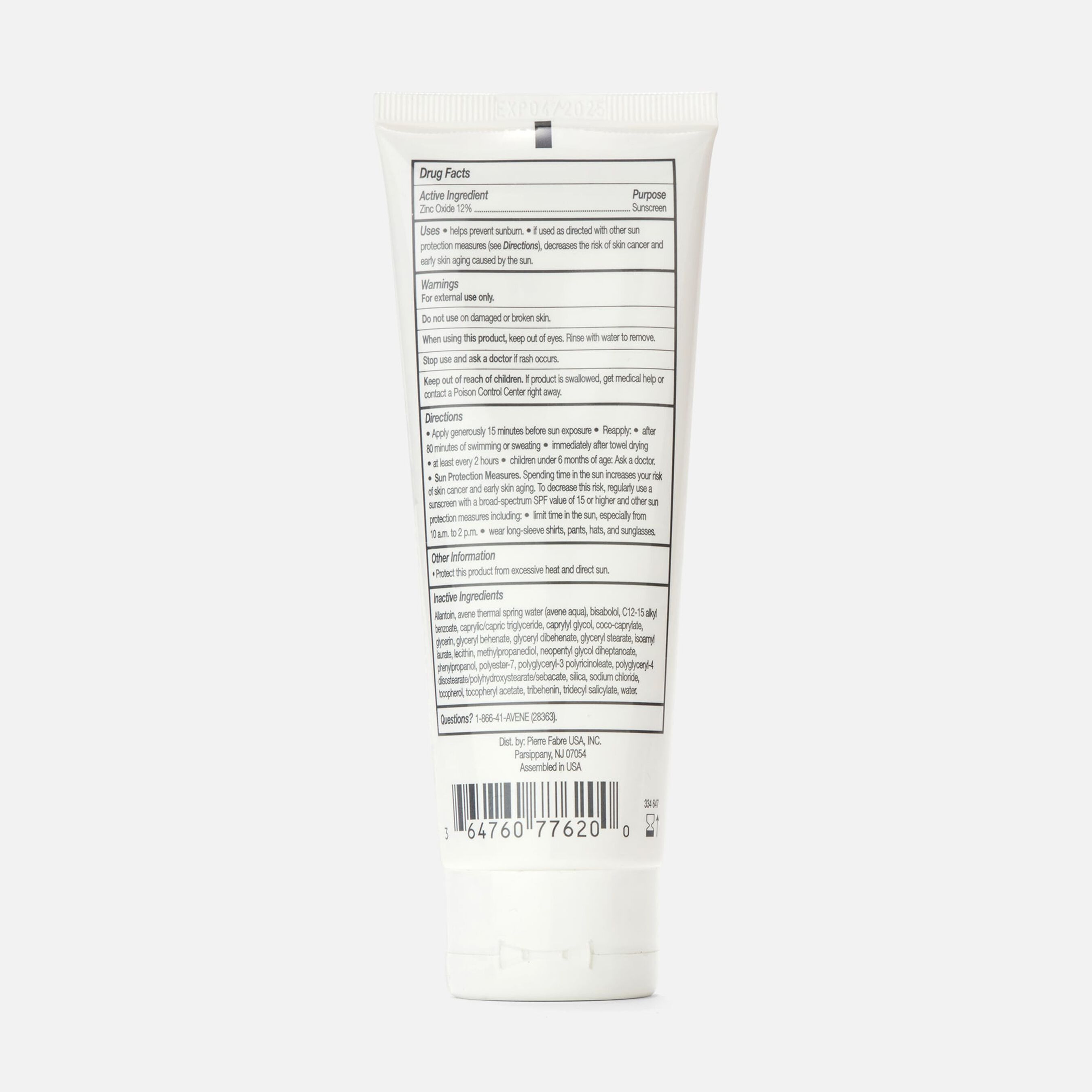 FSA Eligible Avène Mineral Sunscreen Face & Body Lotion FSA Store