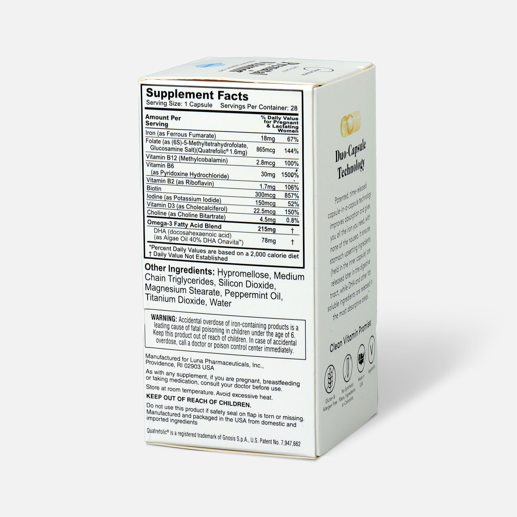 Premama Prenatal Vitamins, 28ct