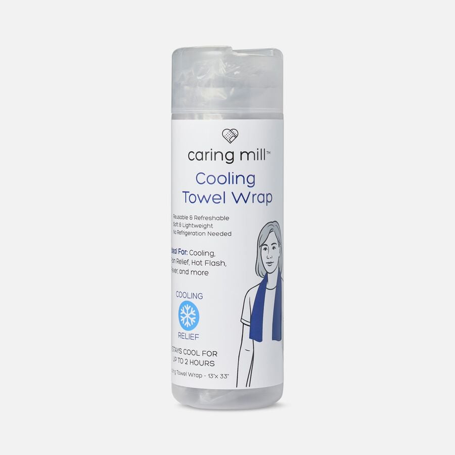 Caring Mill&trade; Pain Relief and Hot Flash Relief Cooling Towel, , large image number 0