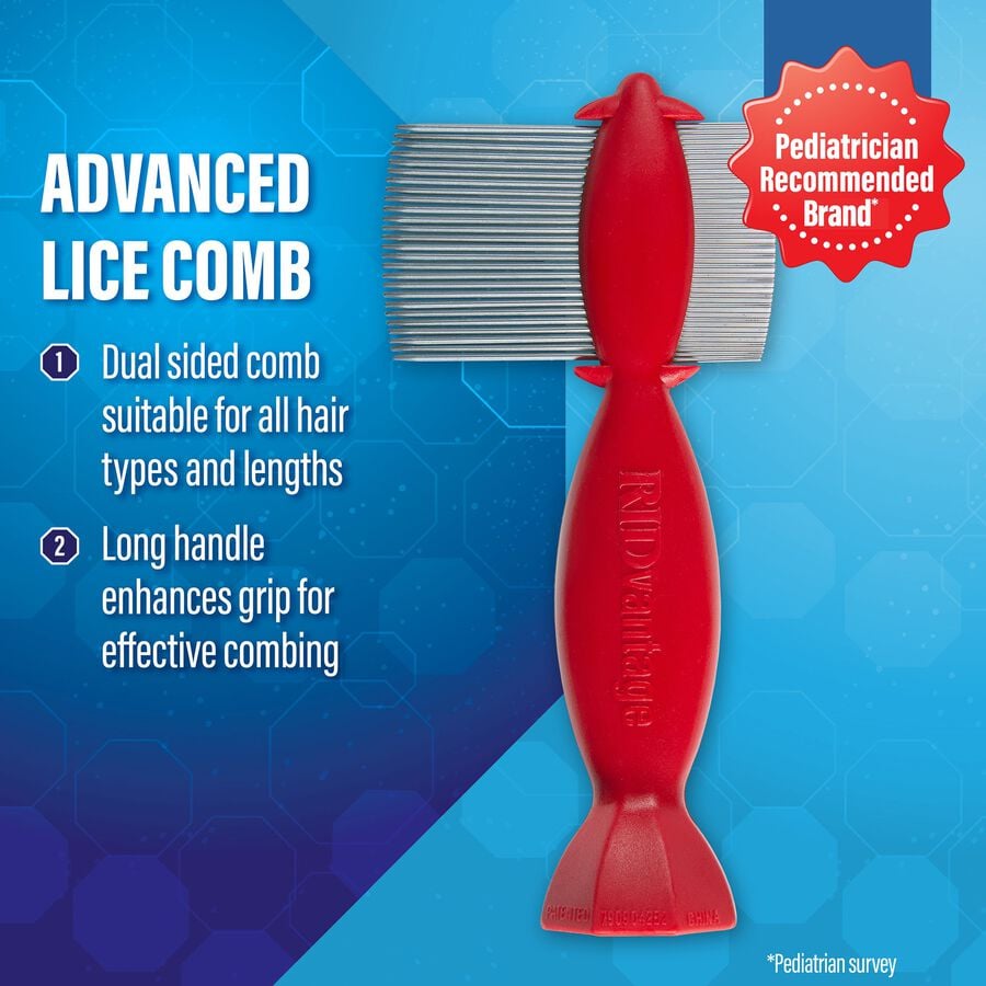 RIDvantage Premium Lice & Egg Removal Comb, , large image number 1