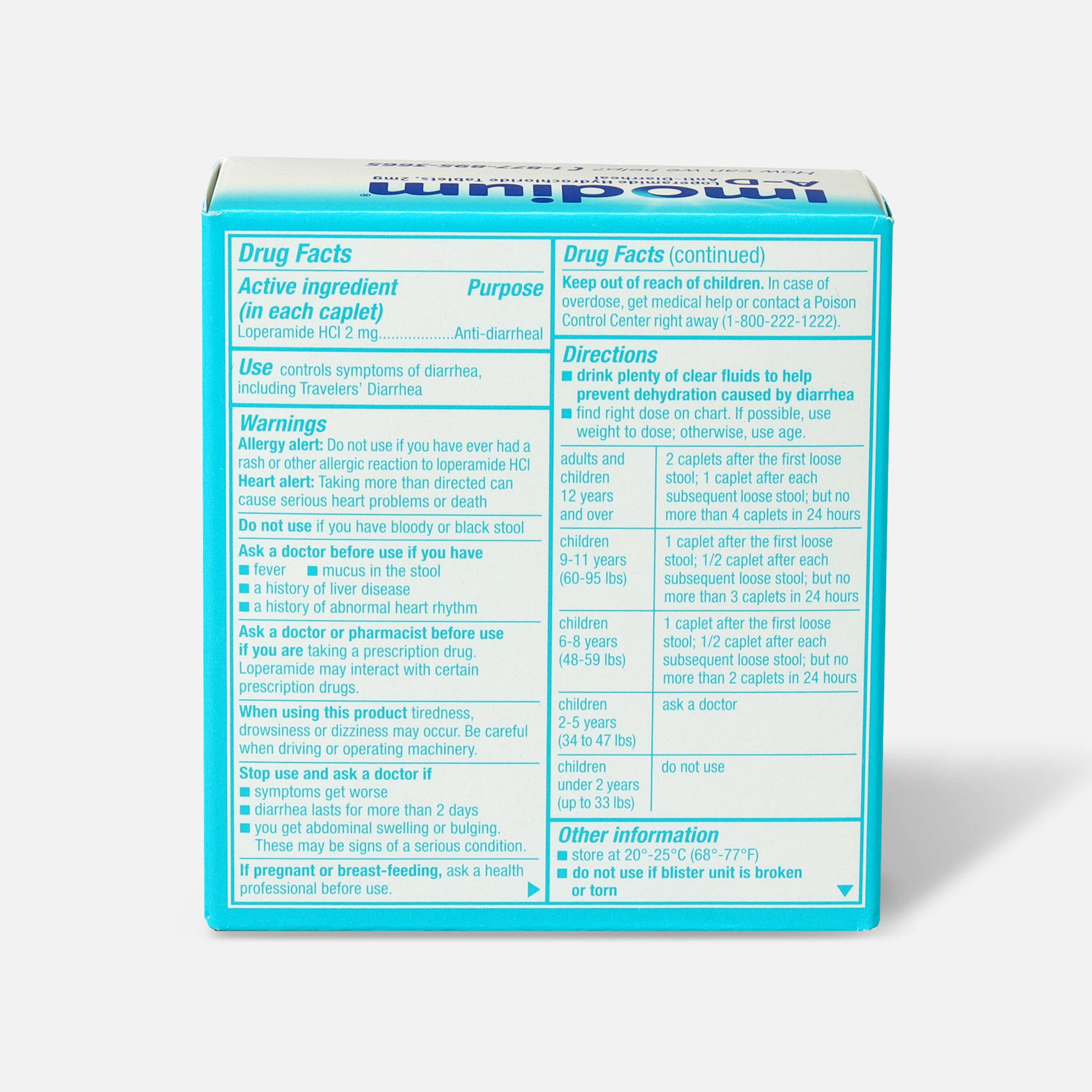 FSA Eligible Imodium AD AntiDiarrheal, Caplet 24 ct. FSA Store