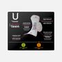 U by Kotex Balance Sized for Teens Ultra Thin Overnight Pads with Wings, 12 ct., , large image number 1