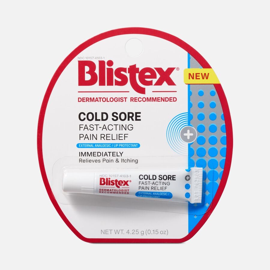 Blistex Cold Sore Fast-Acting Pain Relief, 0.15 oz., , large image number 0