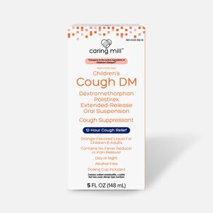 Caring Mill™ Children's Cough Suppressant DM Cough Medicine For Kids, 5 oz., Original