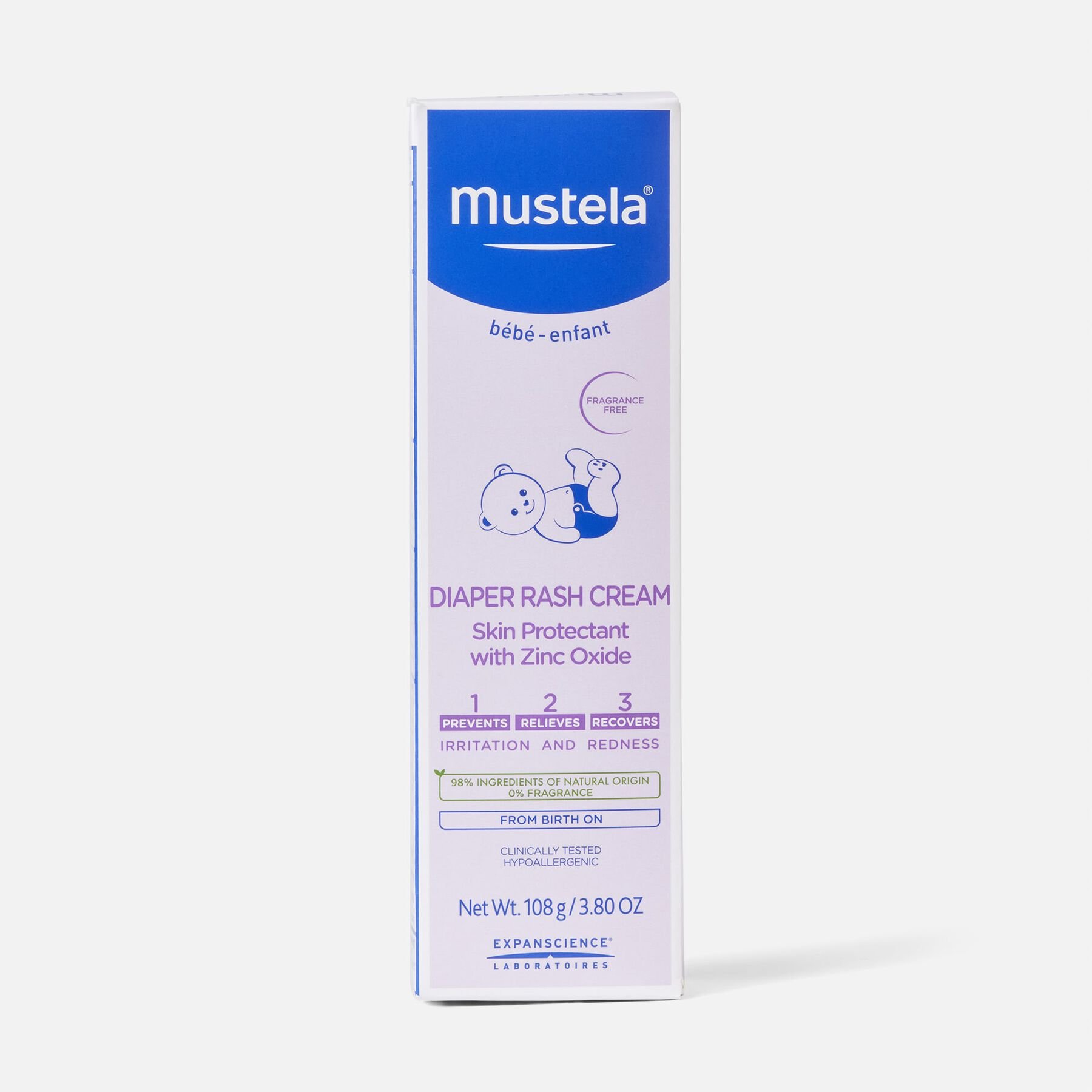 FSA Eligible Mustela Diaper Rash Cream, 3.8 oz. FSA Store