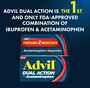 Advil Dual Action Coated Tablets, Acetaminophen + Ibuprofen, , large image number 3