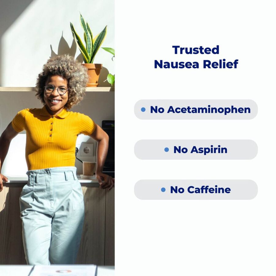 Emetrol  Chewable Tablets  for Rapid Nausea Relief, Lemon, 42 ct., , large image number 2