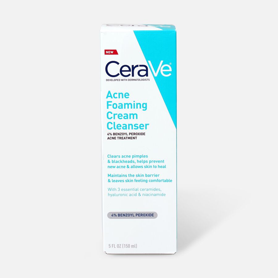 CeraVe Acne Foaming Cream Cleanser, 5oz