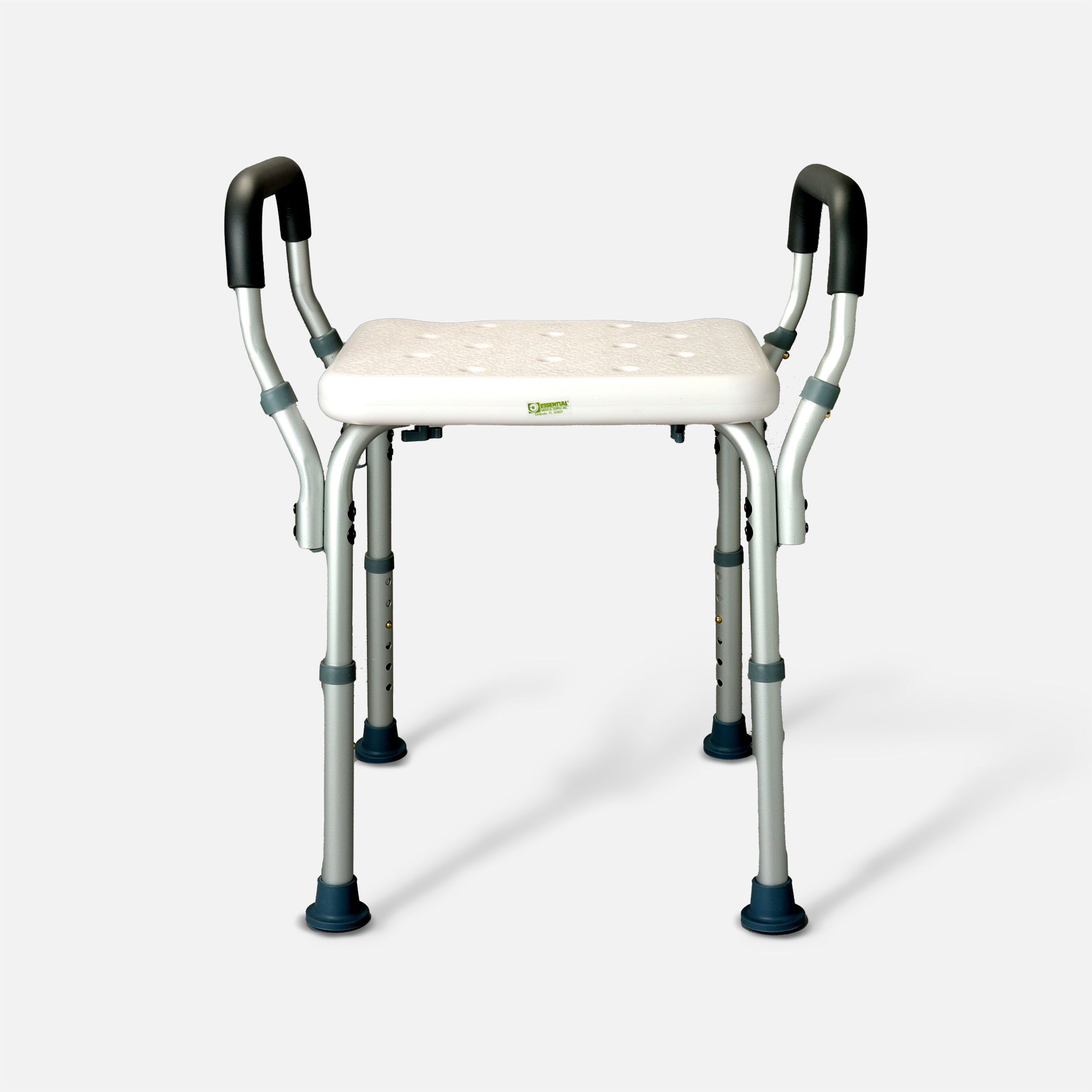 FSA Eligible Essential Medical Deluxe Molded Shower Bench with Arms FSA Store