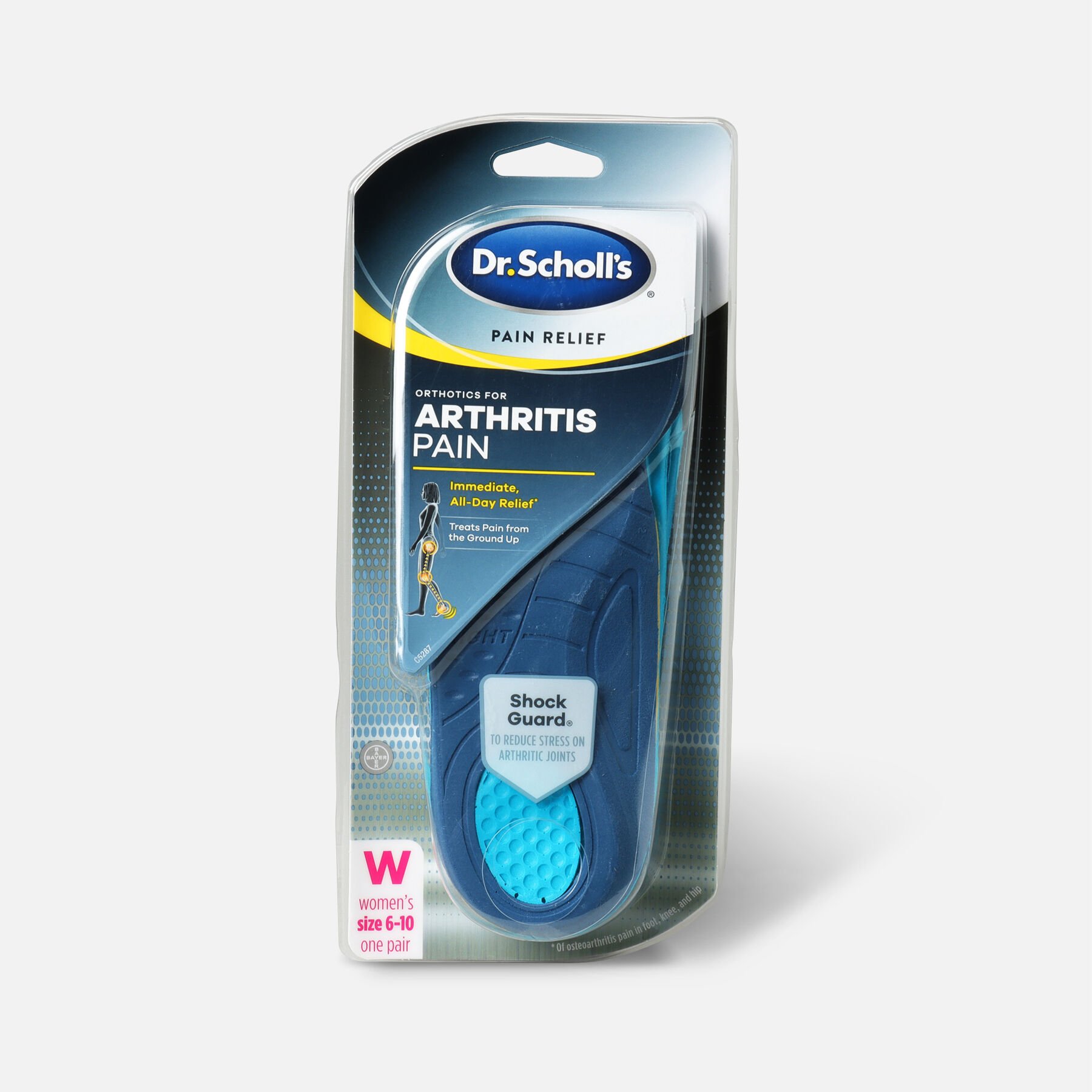 FSA Eligible Dr. Scholl’s Pain Relief Orthotics for Arthritis Pain for