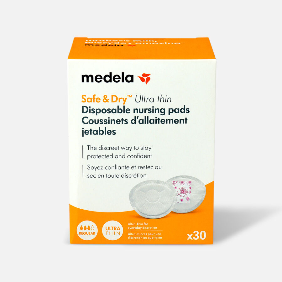 Medela Safe and Dry Thin Disposable Nursing Pad - 120 ct., , large image number 1