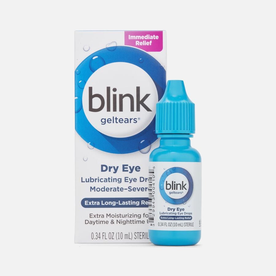 Bausch + Lomb Blink GelTears Lubricating Eye Drops, 0.34 fl oz., , large image number 0