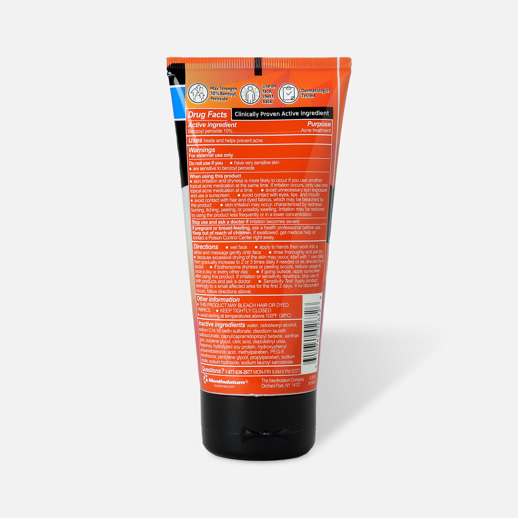 FSA Eligible OXY Maximum Strength OilFree Acne Cleanser 5 oz.