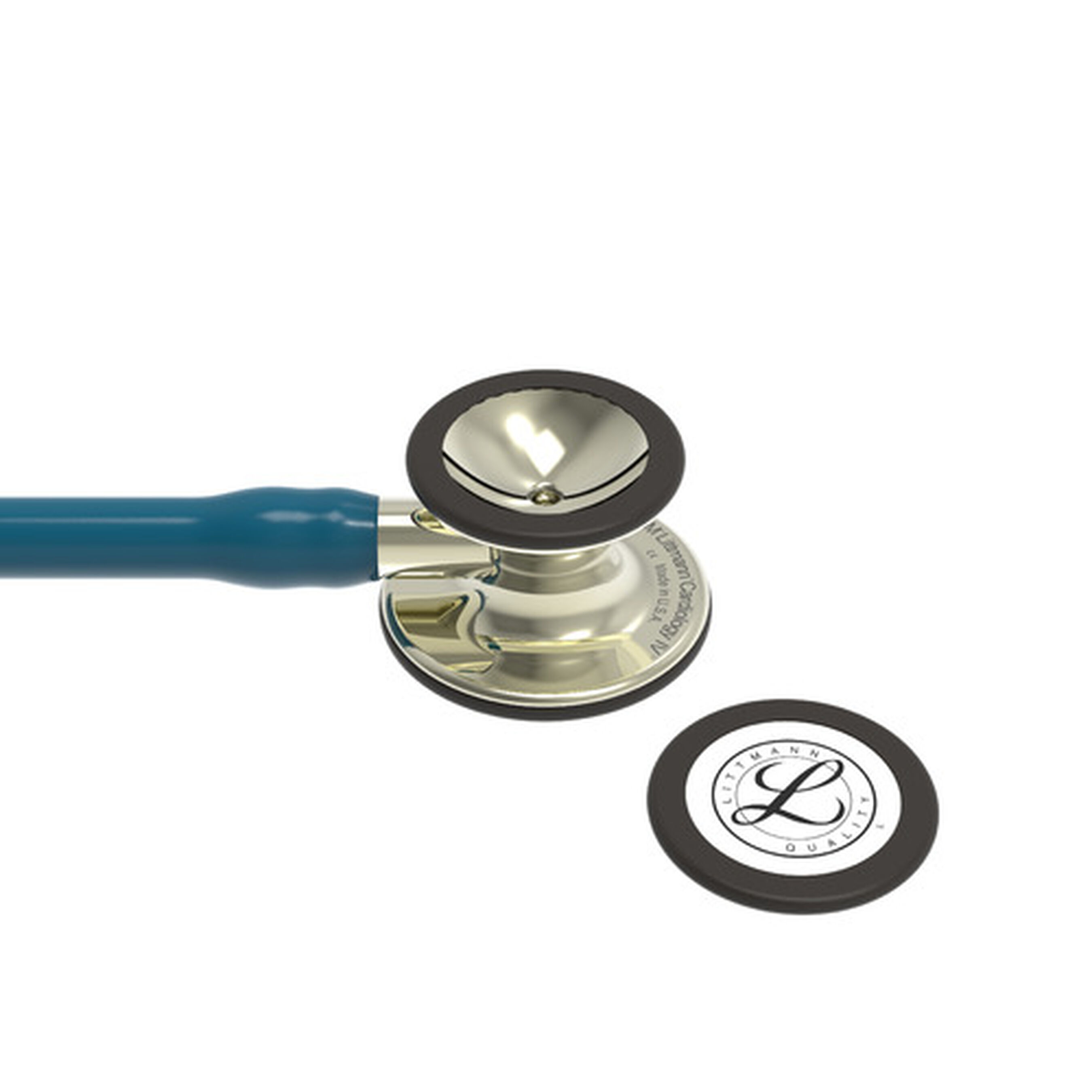 3M Littmann Cardiology IV Stethoscope, Caribbean Blue Tube with