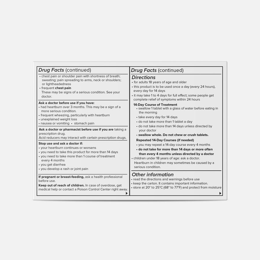 Caring Mill™ Omeprazole Delayed Release Tablets, 42 ct. (2-Pack), , large image number 1