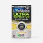 LifeStyles Ultra Sensitive Platinum Large Latex Condom, 12 ct., , large image number 0